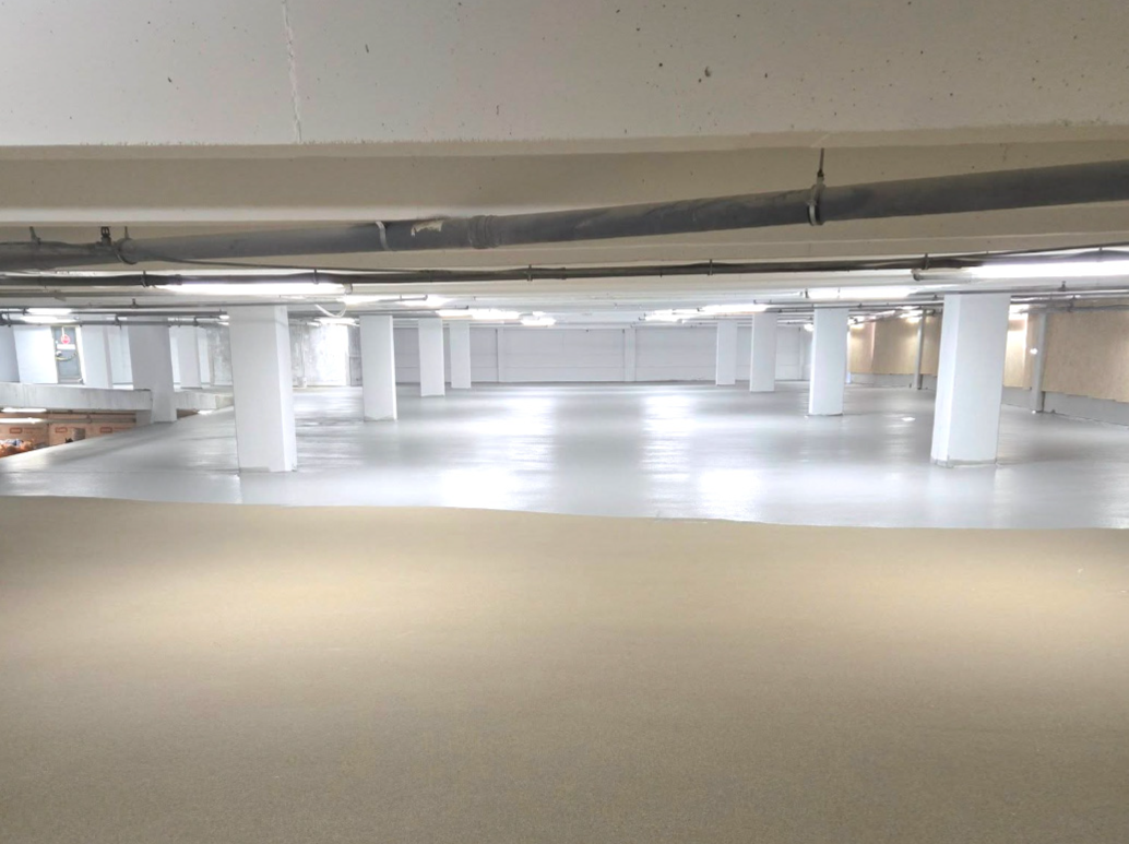 nya industrigolv i lagerlokal