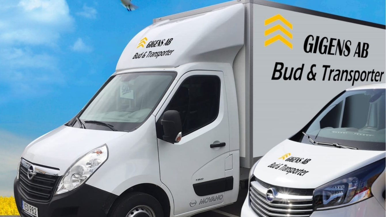 chaufför budbil
